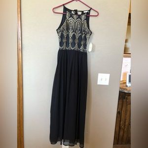 NWT Altar’d State black maxi dress